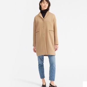 Everlane Camel Cocoon Coat - Size 0